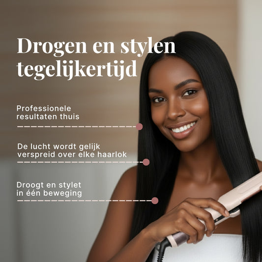 La-Nou - Airstraight zachtroze met roségoud