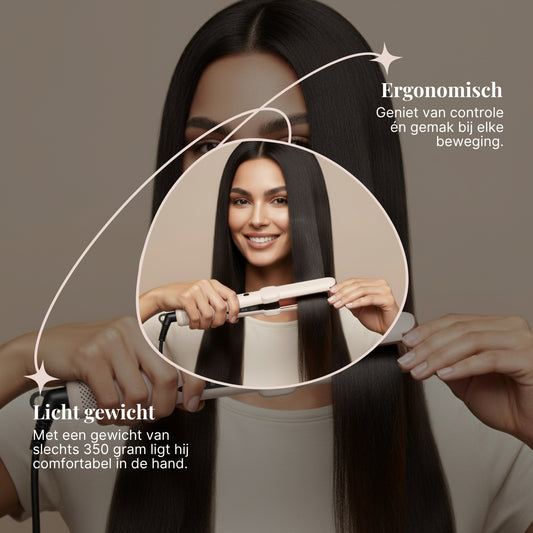 La-Nou - Airstraight zachtroze met roségoud