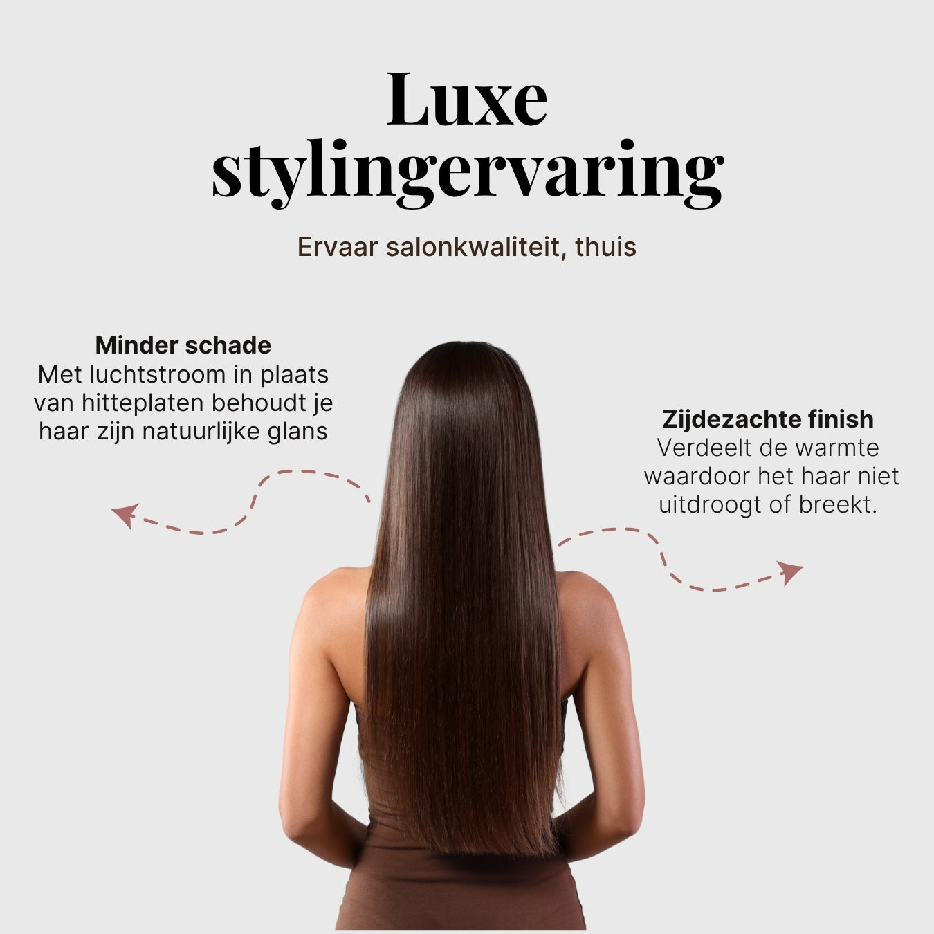 La-Nou - Airstraight zachtroze met roségoud