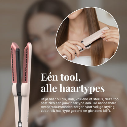 La-Nou - Airstraight zachtroze met roségoud
