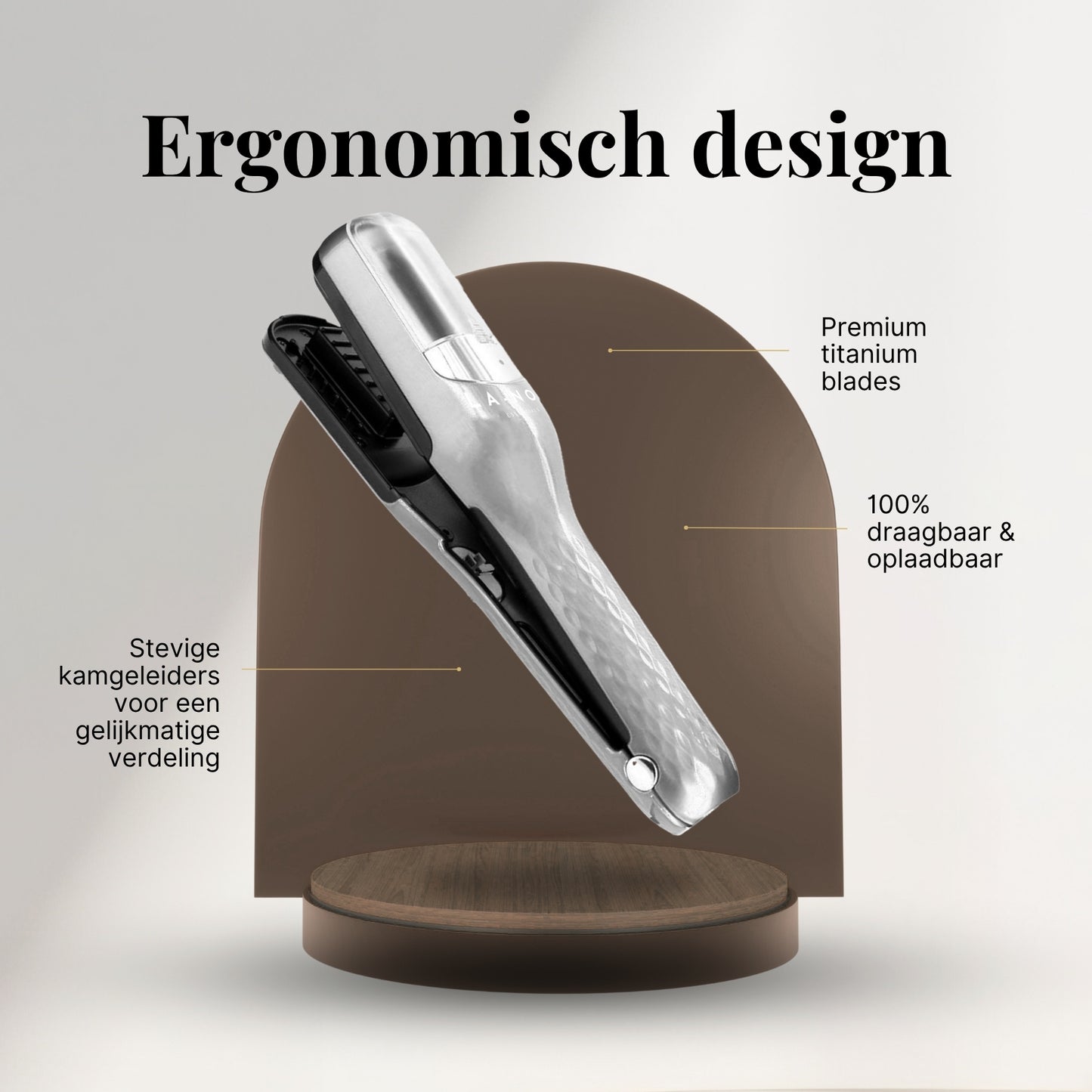 La-Nou Split-Ender - Zilver