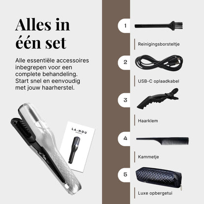 La-Nou Split-Ender - Zilver