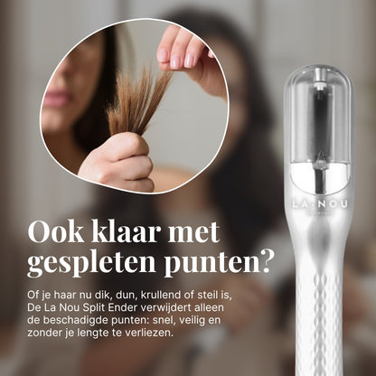 La-Nou Split-Ender - Zilver