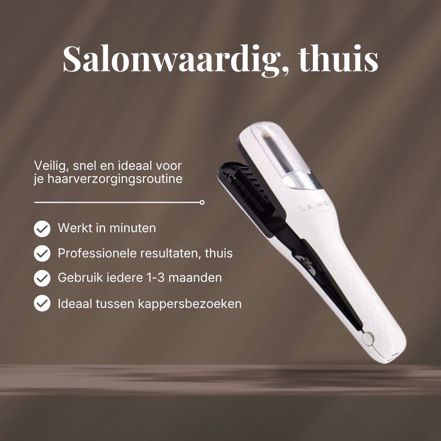 La-Nou Split-Ender - Wit