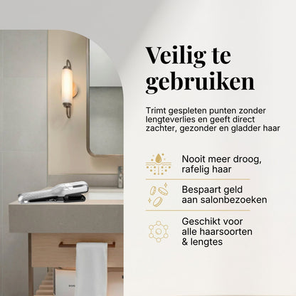 La-Nou Split-Ender - Zilver